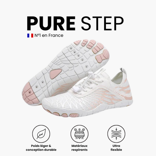 Pure Step | chaussures pieds nus saines et antidérapantes (UNISEXES)