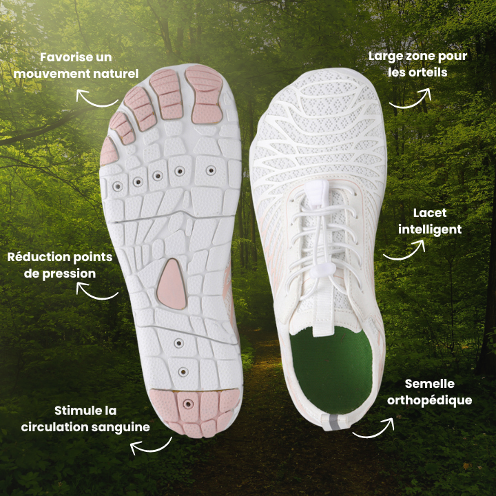 Pure Step | chaussures pieds nus saines et antidérapantes (UNISEXES)