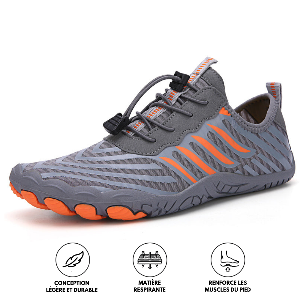 Calder Orthopro - Chaussures de sport et chaussures universelles antidérapantes pour pieds nus